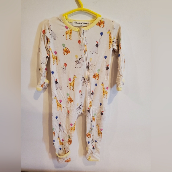 Bambi & Birdie Other - Bambi & Birdie 3-6 Month Animal Print Neutral Sleeper